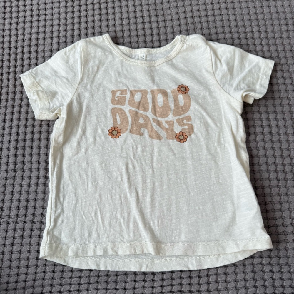 Rylee + Cru good days graphic tee 12-18 months